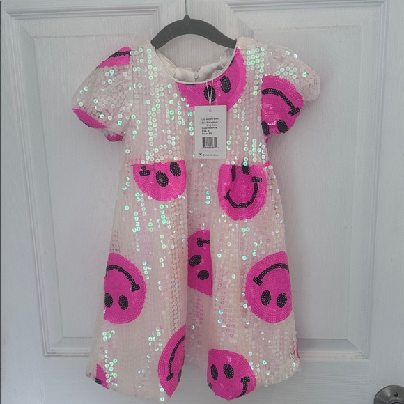 Sequin Smiley Face Dress - Picture 3 of 6